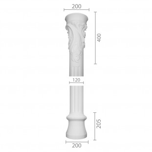 Колона з гіпсу ка-108 (1/2)