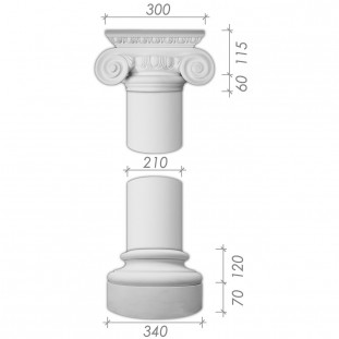 Колона з гіпсу ка-18 (1/2)