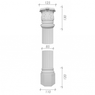 Колона з гіпсу ка-2 (1/2)