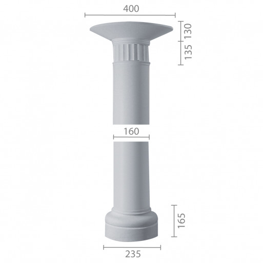 Колона з гіпсу ка-32 (1/2)