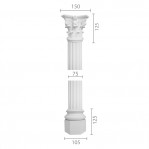 Колона з гіпсу Ка-34 (1/2)