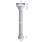 Колона з гіпсу ка-39 (ентазіс)
