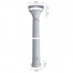 Колона з гіпсу ка-39 (ентазіс)