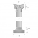 Колона ка-45 (1/2) з бетону