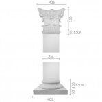 Колона з гіпсу ка-50 (1/2)