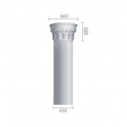 Колонна из гипса ка-53