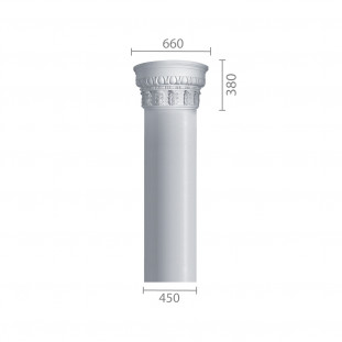 Колона з гіпсу ка-53