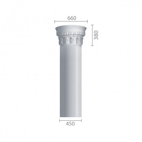 Колона з гіпсу ка-53
