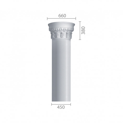 Колона з гіпсу ка-53