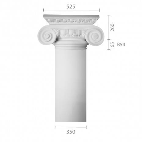 Колона з гіпсу ка-54