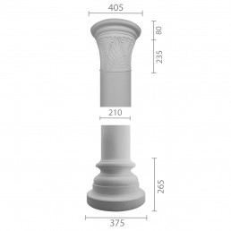 Колона з гіпсу ка-65 (ентазіс)