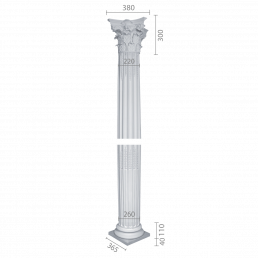 Колона з гіпсу ка-76 (ентазіс)