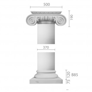 Колонна из гипса ка-85 (1/2)