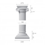 Колона з гіпсу ка-9 (1/2)