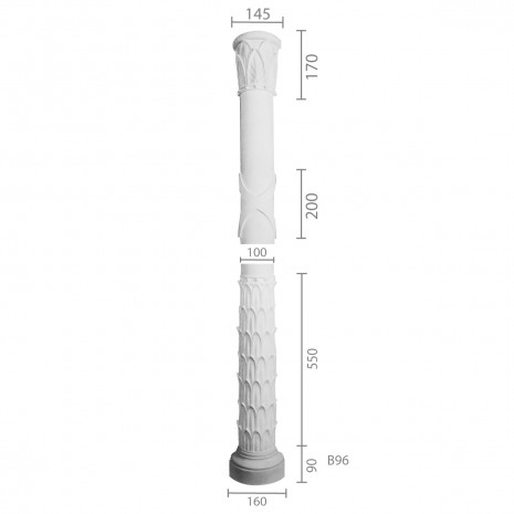 Колона з гіпсу ка-96 (1/2)
