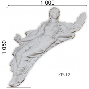 Кариатида из гипса кр-12