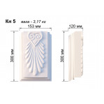 Кронштейн з гіпсу кн-13 110х72х30