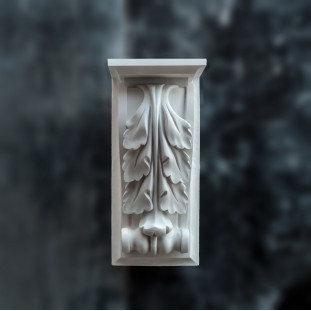 Кронштейн з гіпсу кн-22 320х143х140