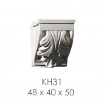 Кронштейн з гіпсу кн-31 48х40х50