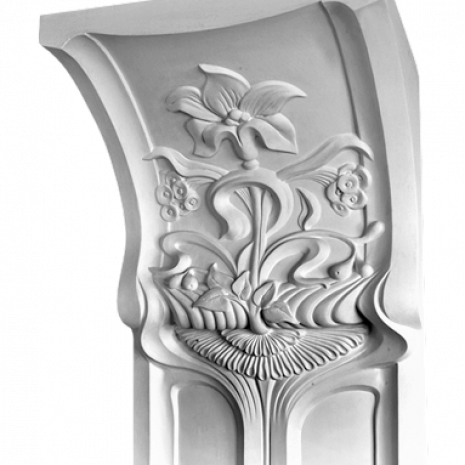 Кронштейн з гіпсу кн-92   h395х290х215 мм.