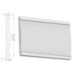 Тяга, молдинг з гіпсу т-744