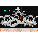 Набірний середник 5 до кута 11 (800х430 мм)