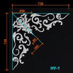 Набірний кут 1 (730х730 мм)