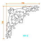 Набірний кут 2 (780х780 мм)