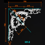Набірний кут 2 (780х780 мм)