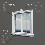 Віконне обрамлення №4