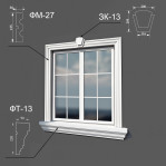 Віконне обрамлення №5