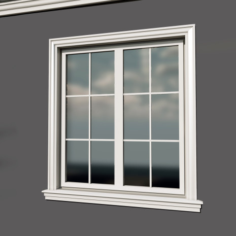 Віконне обрамлення №6