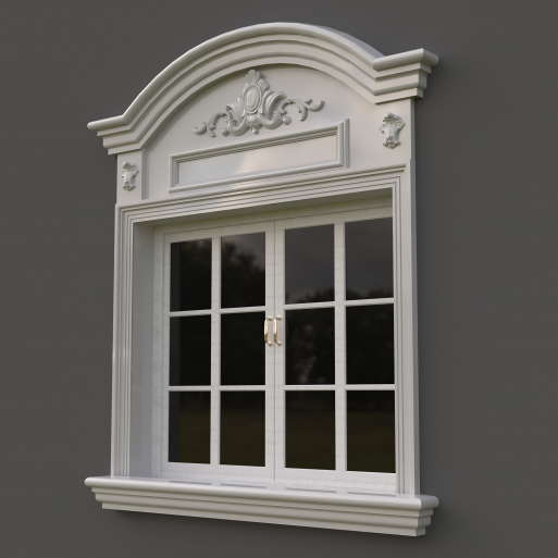 Віконне обрамлення №22