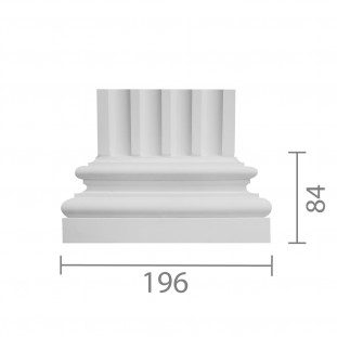 База пилястры б-119