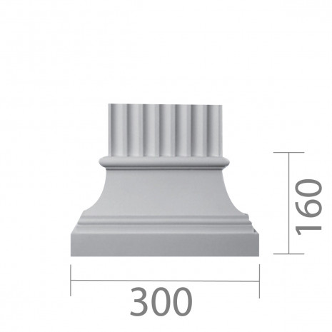 База пілястри б-25