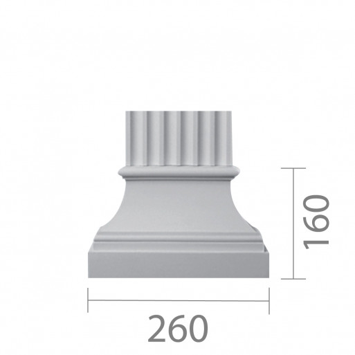 База пилястры б-26
