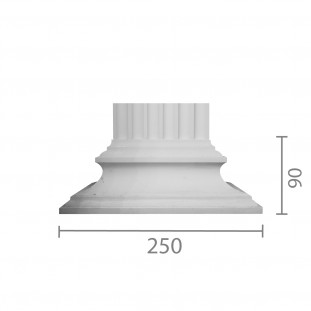 База пілястри Б-4 (Н90х250х82мм)