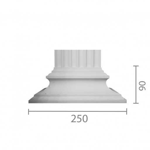 База пілястри Б-4 (Н90х250х82мм)