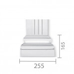 База колони б-62 (пілястра)