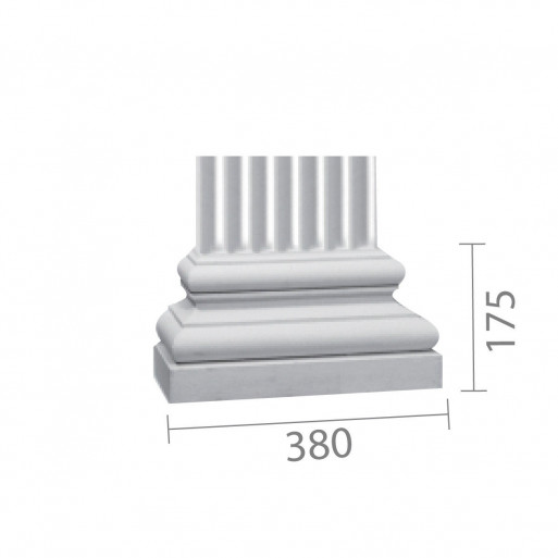 База колони б-69 (пілястра)