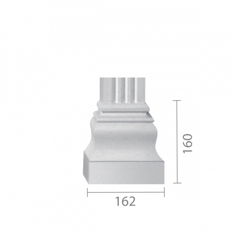База колони б-72 (пілястри)