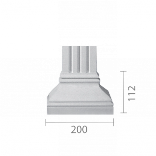 База колони б-80 (пілястри)