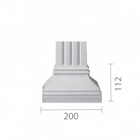 База колони б-80 (пілястри)