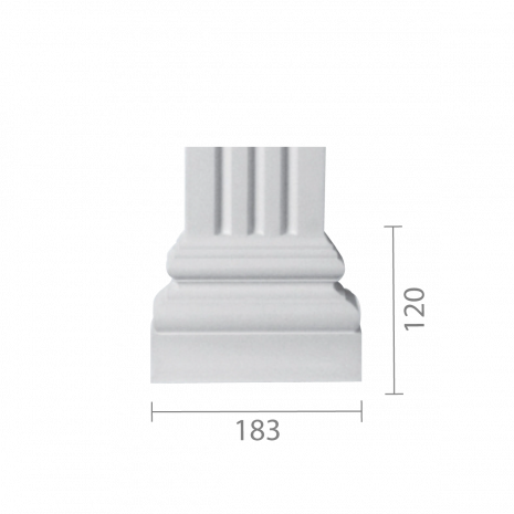 База колони б-82 (пілястра)