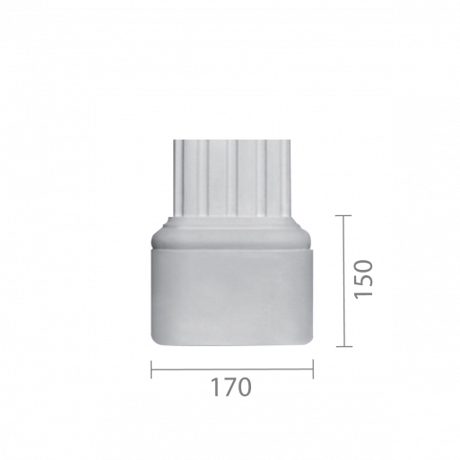 База колони б-83 (пілястра)