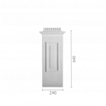 База колони б-84б (пілястра)