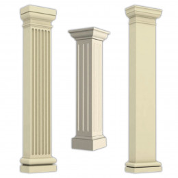 Пілястри фасадні з пінополістиролу і пінопласту