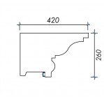 Фк світловий-11 h260х420мм