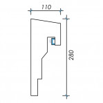 Фк світловий-6 h280х110мм