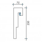 Фк світловий-7 h250х75мм